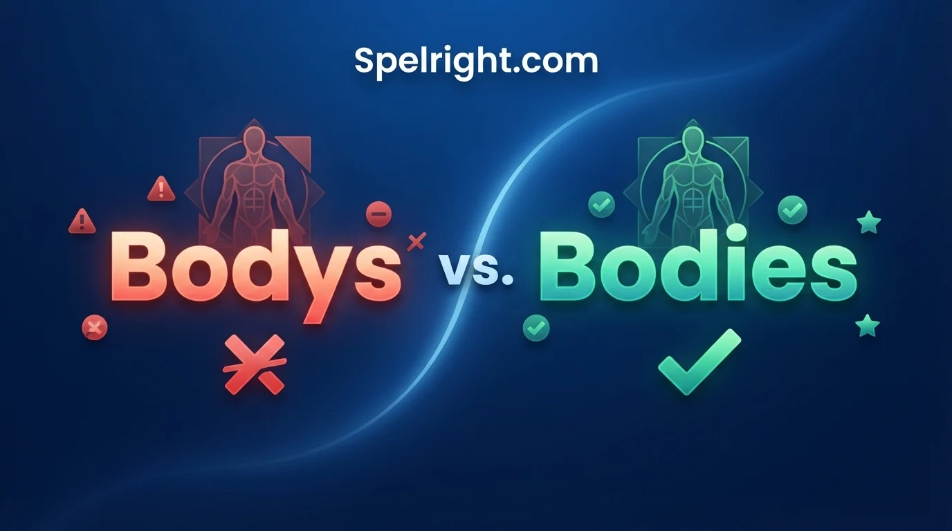 Bodies vs. Bodys
