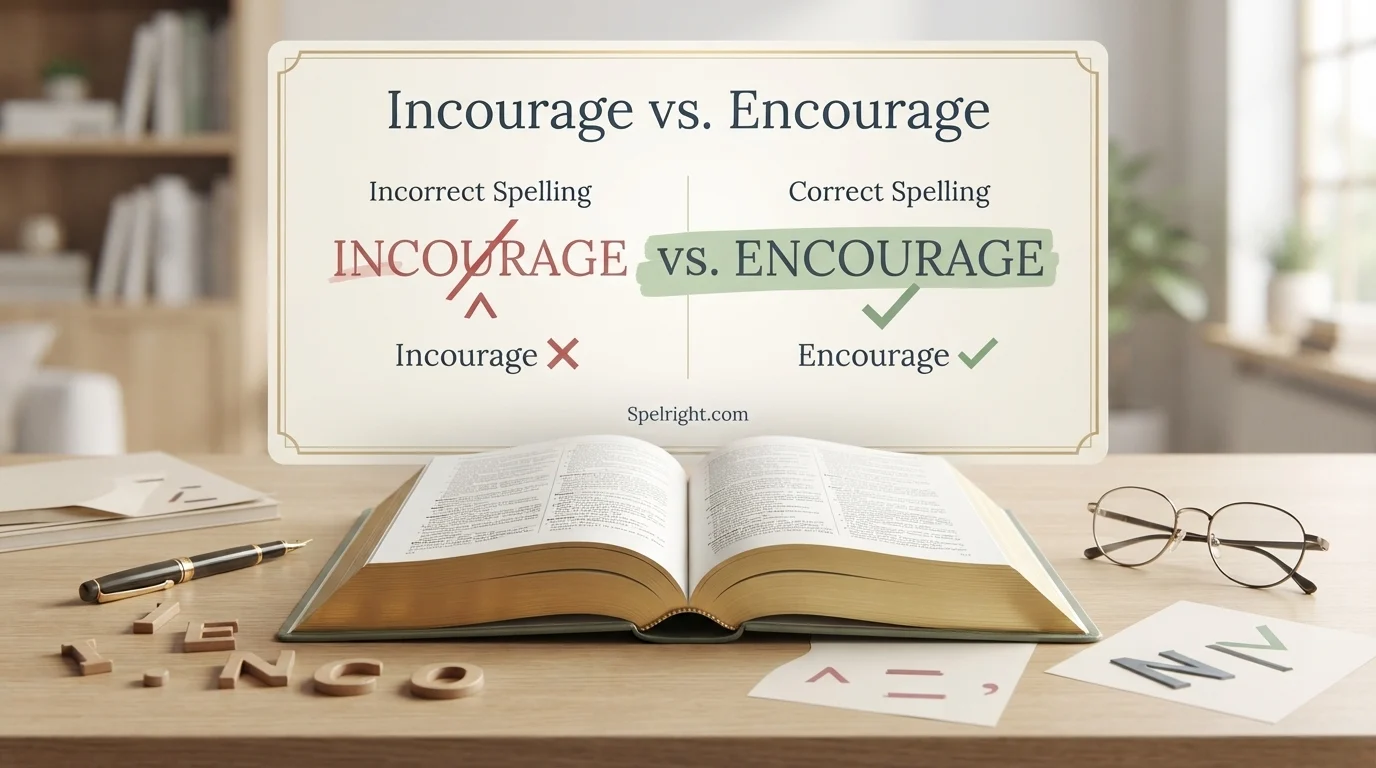 Incourage vs. Encourage