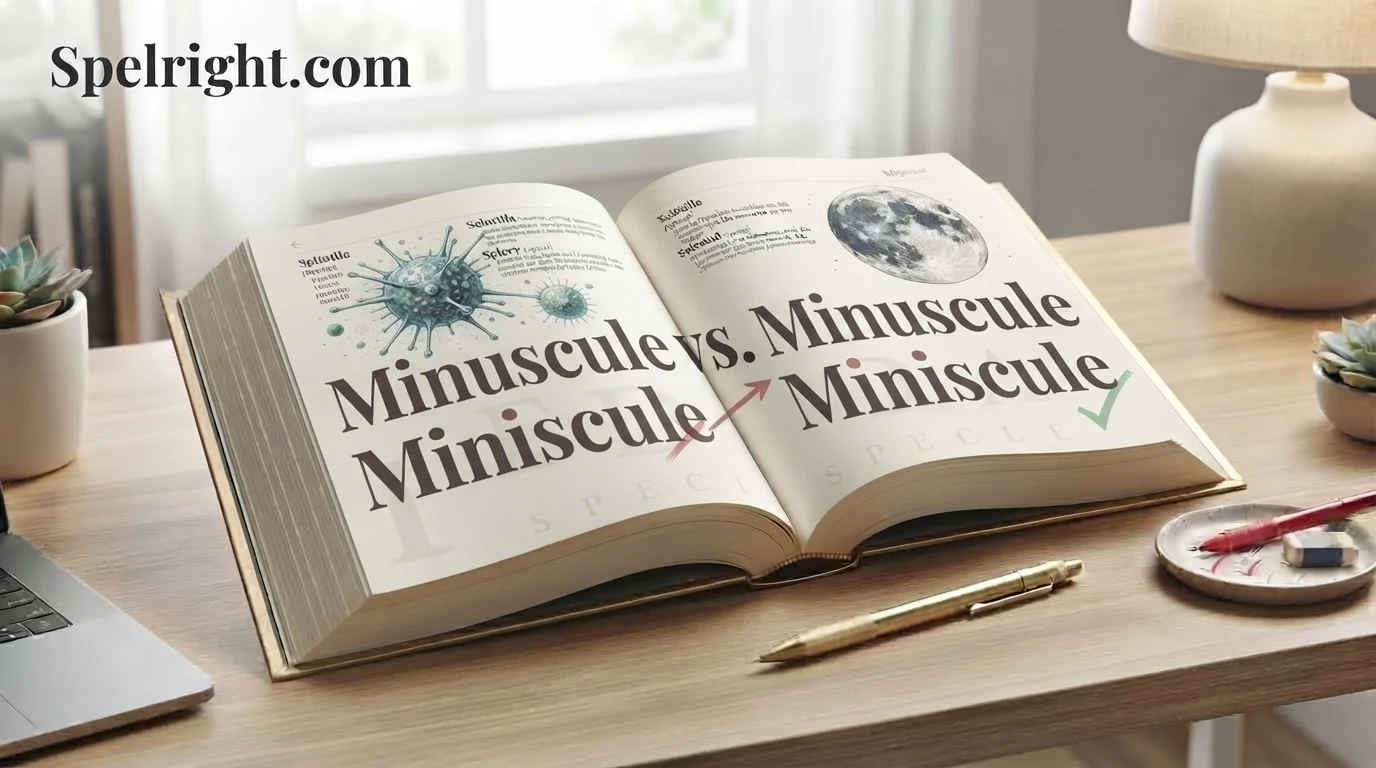 Minuscule vs. Miniscule