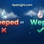 Weeped or Wept